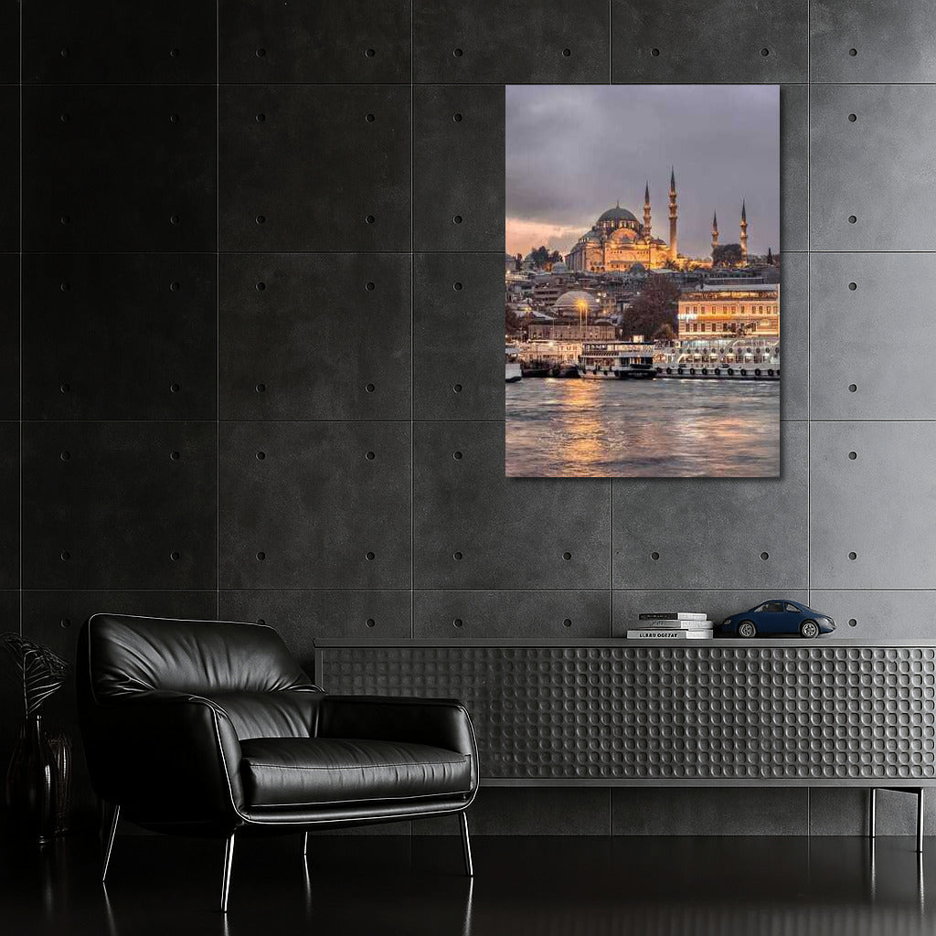 Istanbul Sunset Silhouette: The Grandeur of Turkey