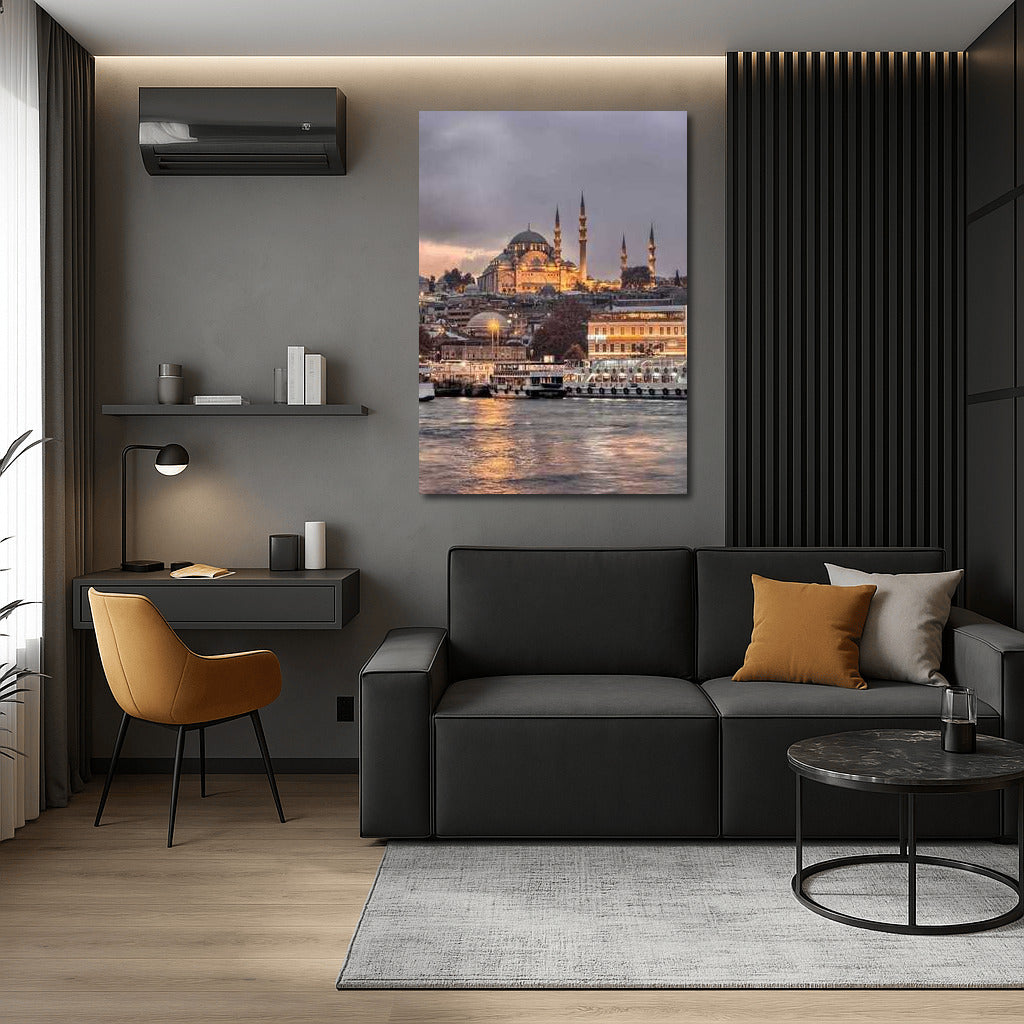 Istanbul Sunset Silhouette: The Grandeur of Turkey