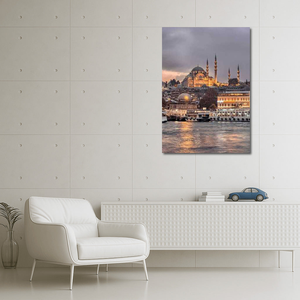 Istanbul Sunset Silhouette: The Grandeur of Turkey