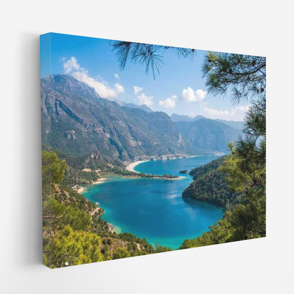 Turquoise Waters and Majestic Mountains of Turkey: A Mesmerizing Landscape