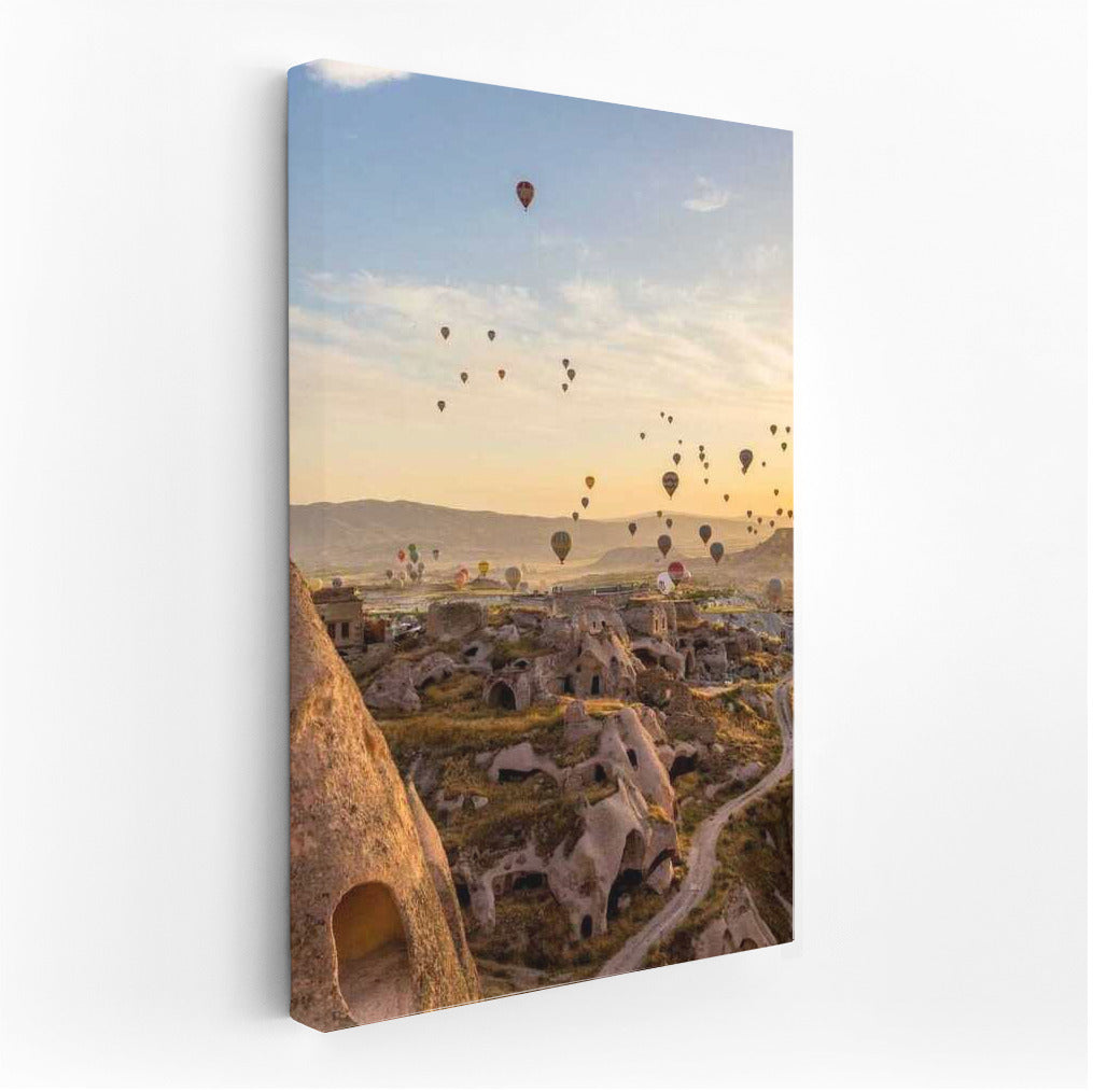 Magical Hot Air Balloons Over Cappadocia: Landscape of Turkey