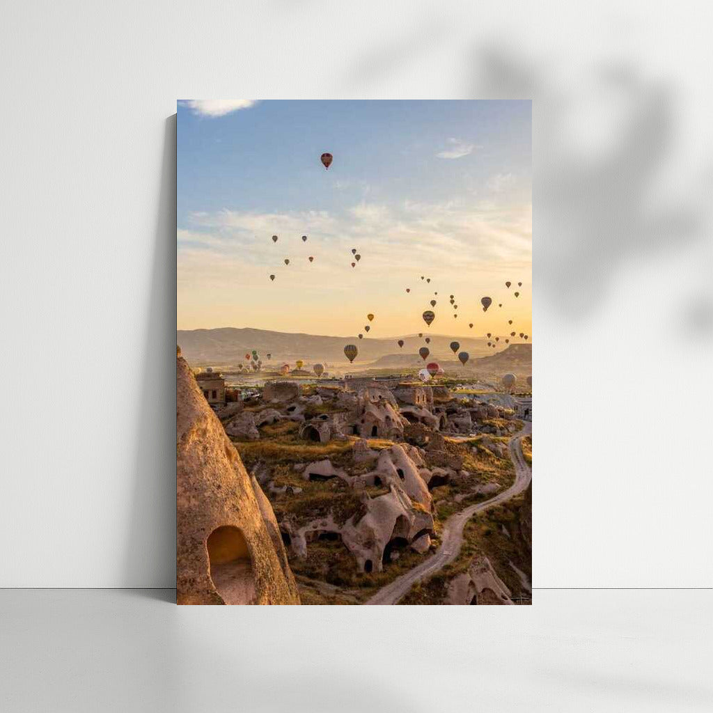Magical Hot Air Balloons Over Cappadocia: Landscape of Turkey