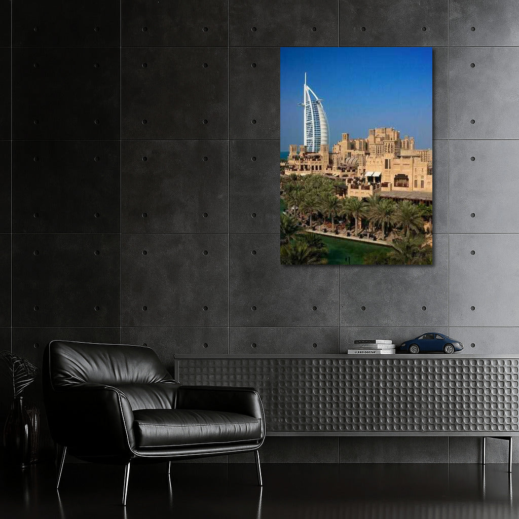 Emirates: Contrast of Desert and Modernity