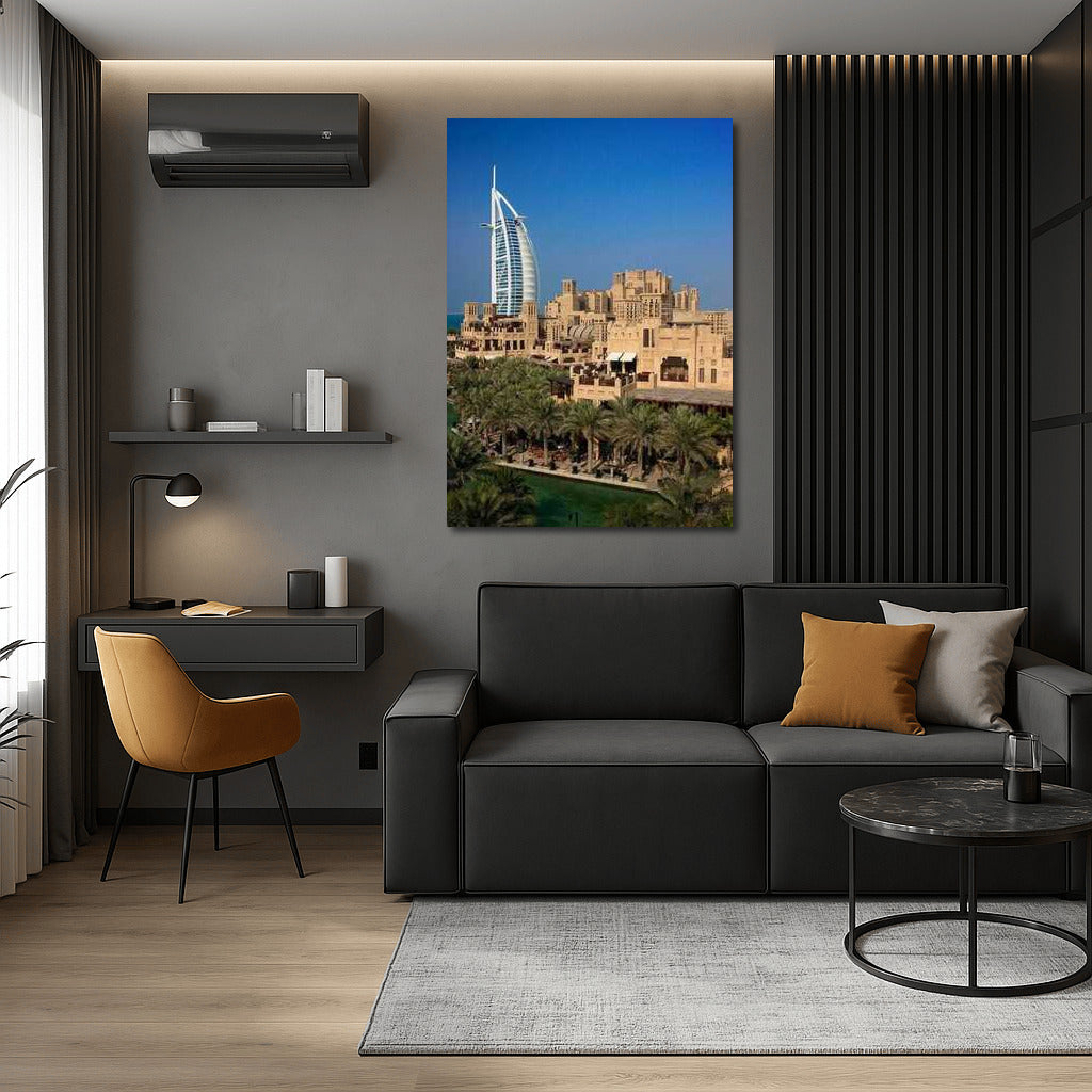 Emirates: Contrast of Desert and Modernity