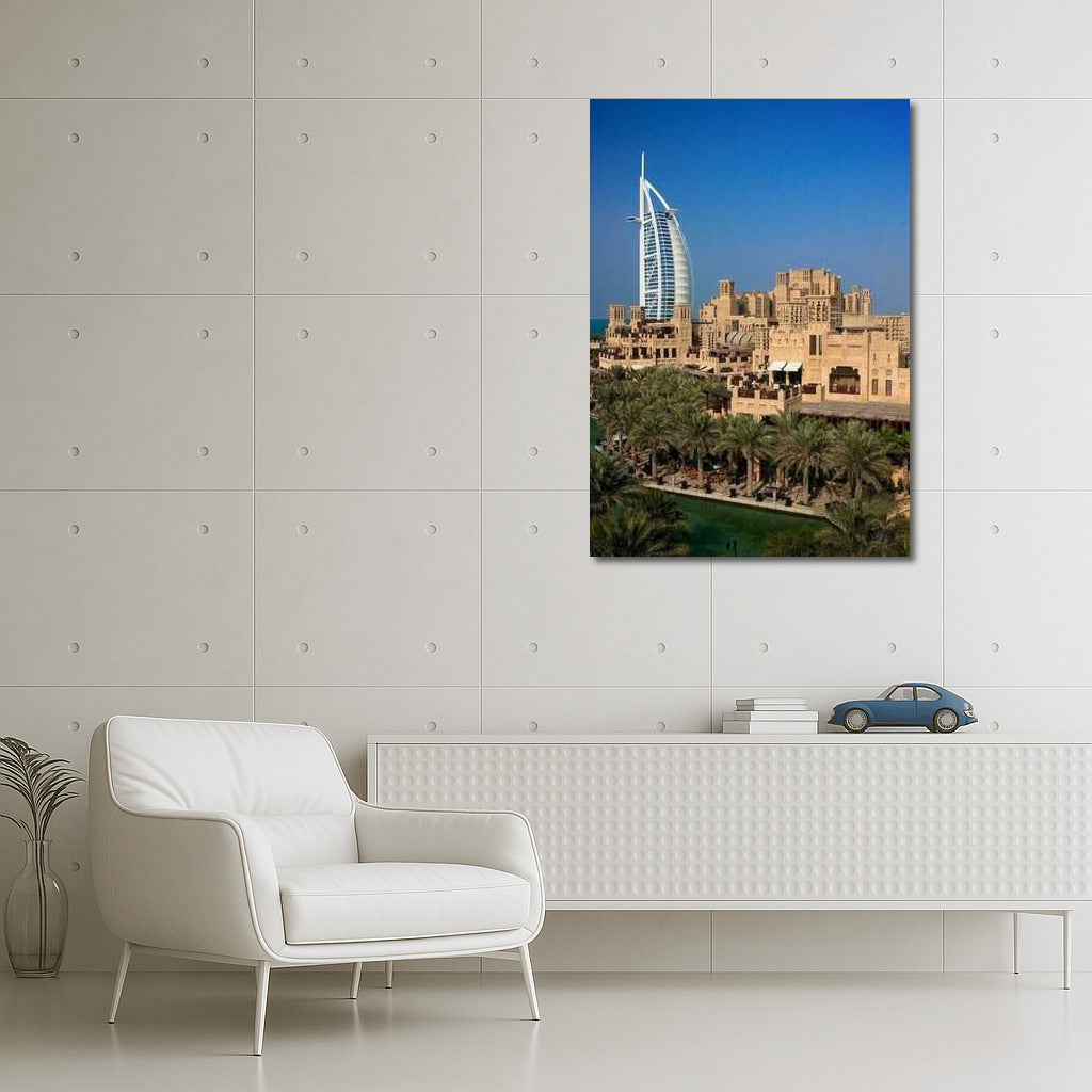 Emirates: Contrast of Desert and Modernity