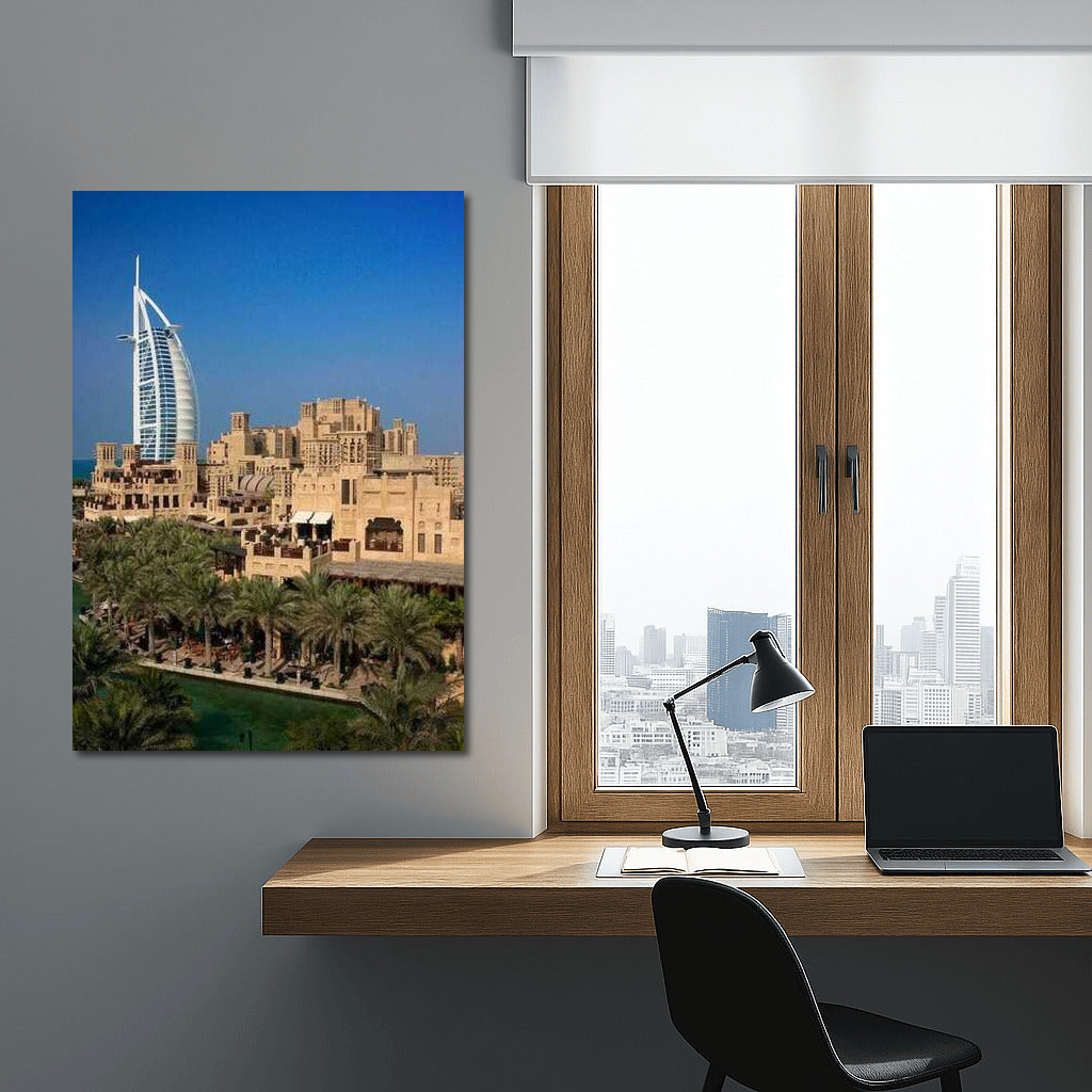Emirates: Contrast of Desert and Modernity