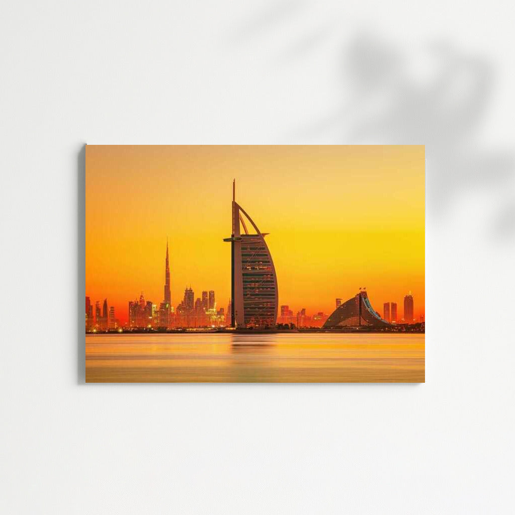 Evening Sky and Architecture of the UAE: Inspiration from the Country