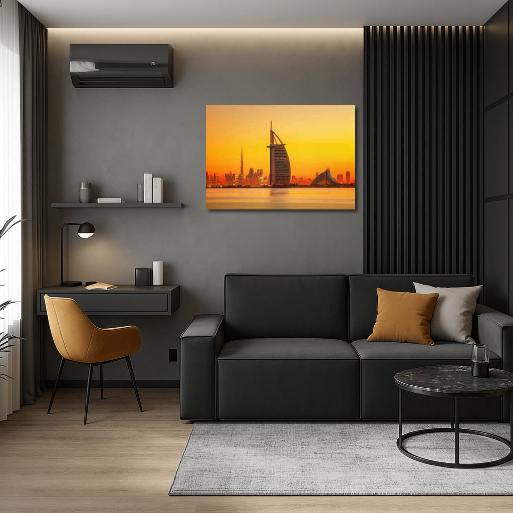 Evening Sky and Architecture of the UAE: Inspiration from the Country