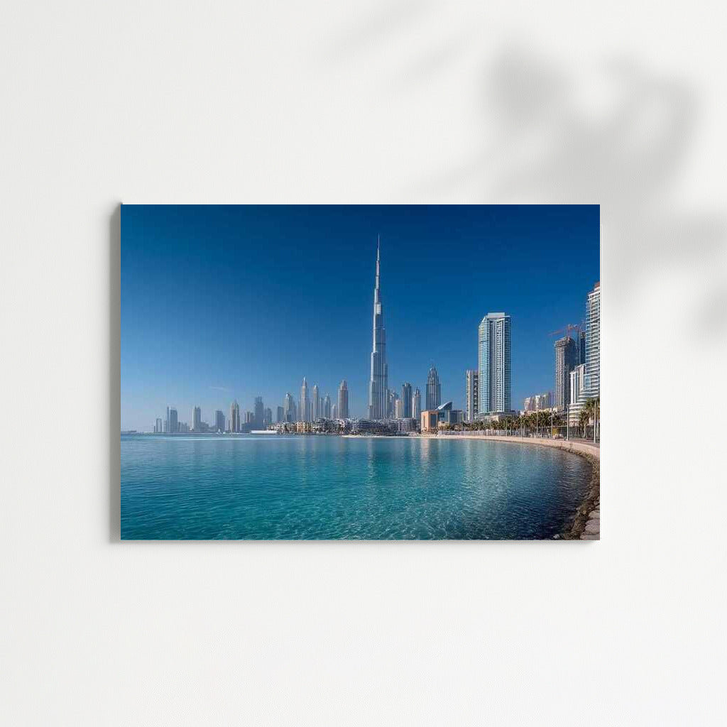 Harmony of Skyscrapers and Desert: UAE Urban Symphony