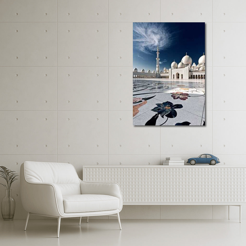 Snow-White Domes and Patterns of the UAE: Inspiration from the East