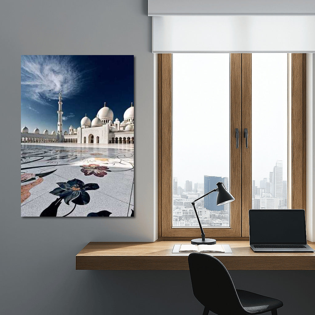 Snow-White Domes and Patterns of the UAE: Inspiration from the East