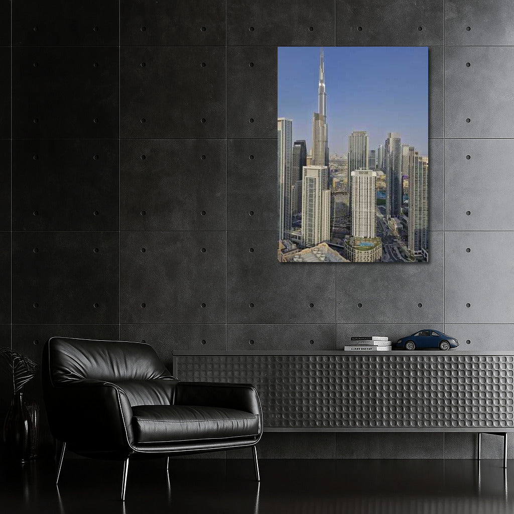 UAE City Skyscrapers: Modern Landscape