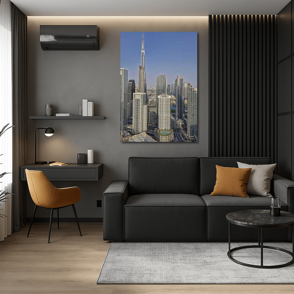 UAE City Skyscrapers: Modern Landscape