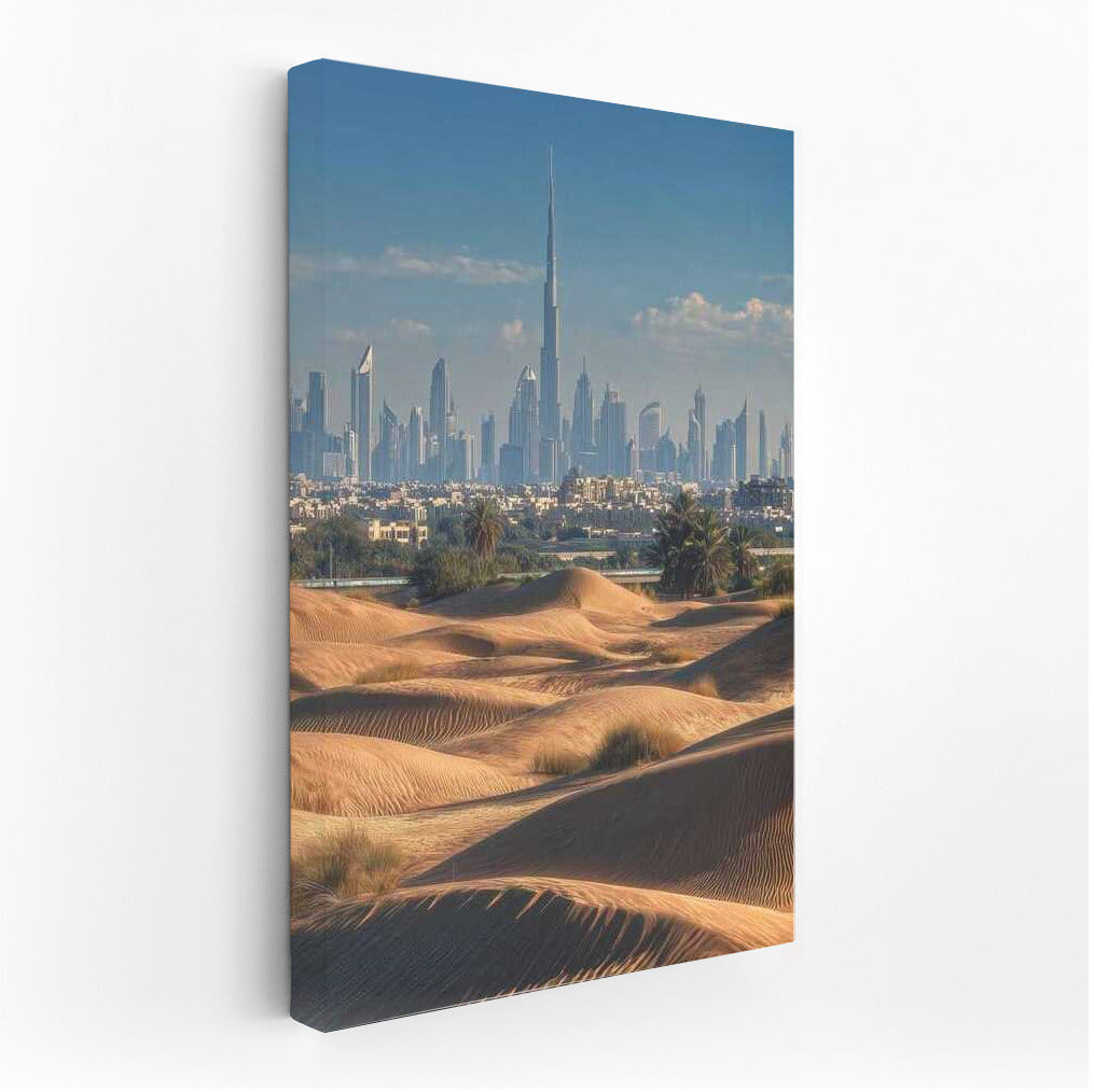 Golden Sands and Skyscrapers of the UAE: Modernity and Desert