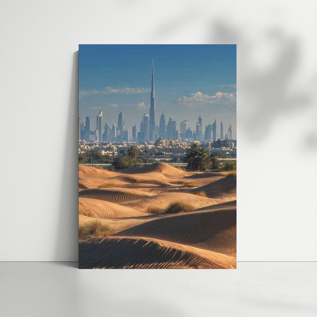 Golden Sands and Skyscrapers of the UAE: Modernity and Desert