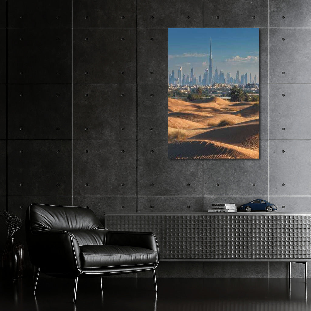 Golden Sands and Skyscrapers of the UAE: Modernity and Desert
