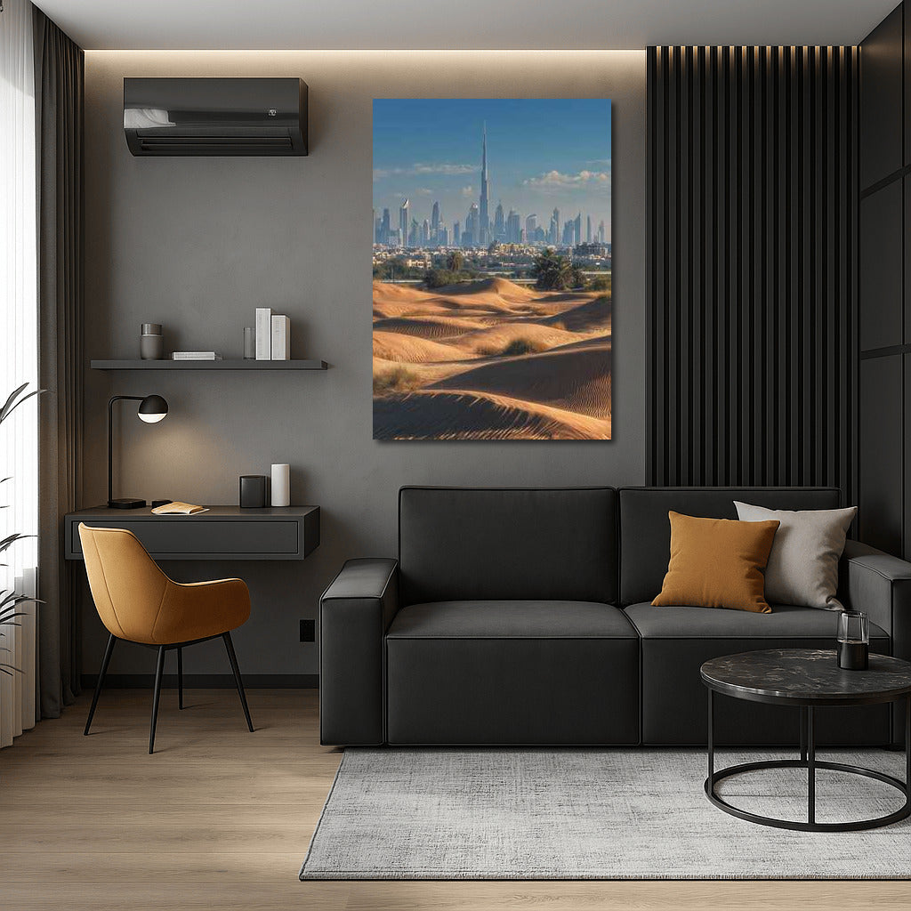 Golden Sands and Skyscrapers of the UAE: Modernity and Desert