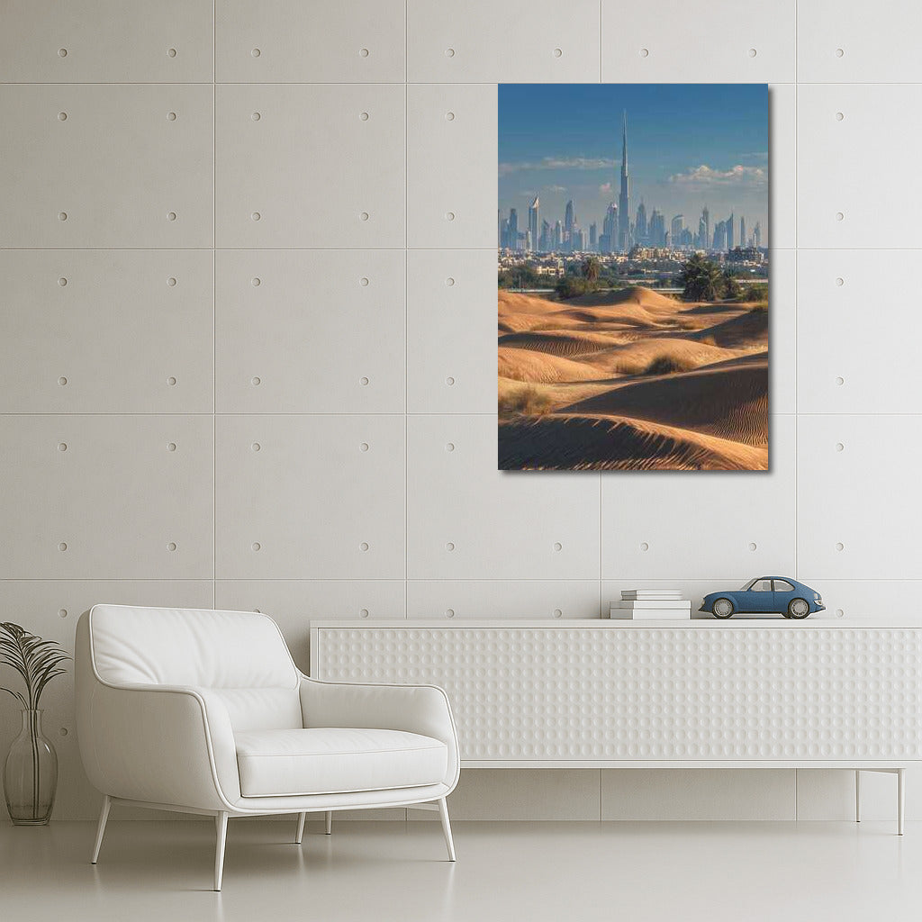 Golden Sands and Skyscrapers of the UAE: Modernity and Desert