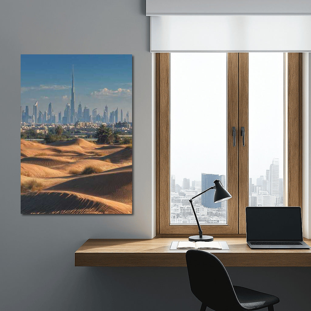 Golden Sands and Skyscrapers of the UAE: Modernity and Desert