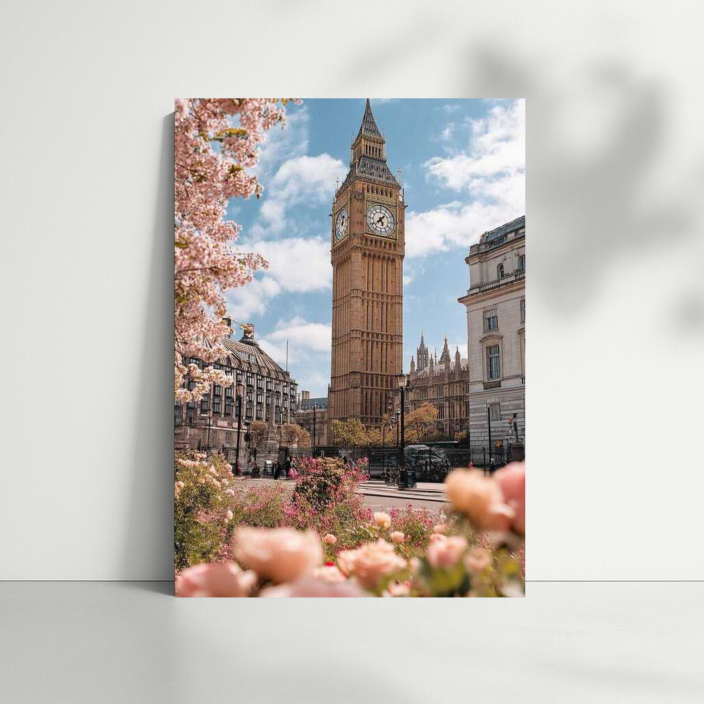 Spring London: Big Ben and Blooming Gardens of Great Britain