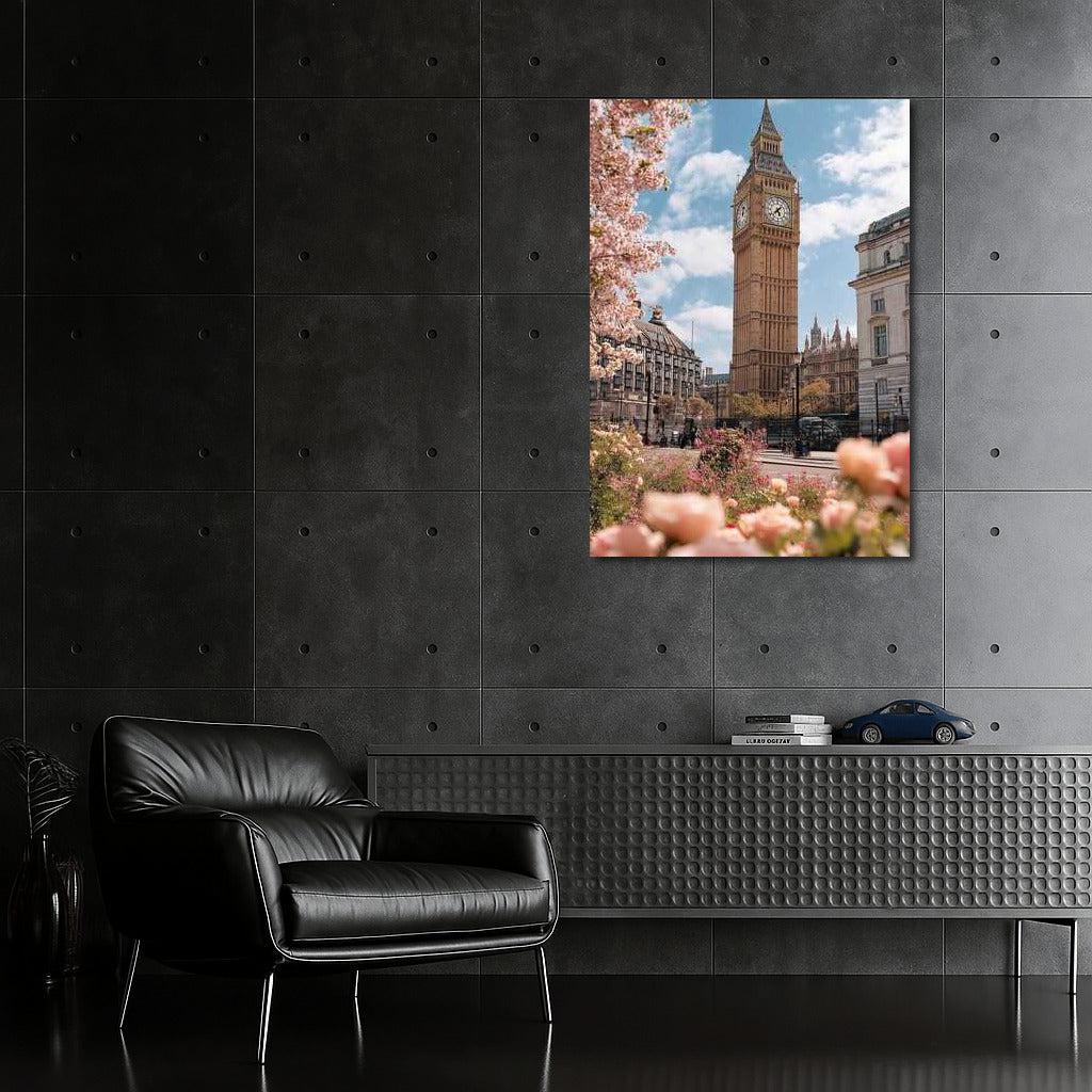 Spring London: Big Ben and Blooming Gardens of Great Britain