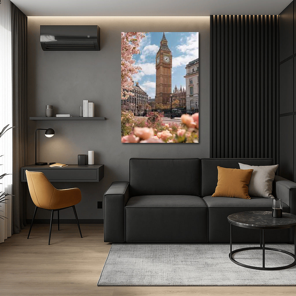Spring London: Big Ben and Blooming Gardens of Great Britain