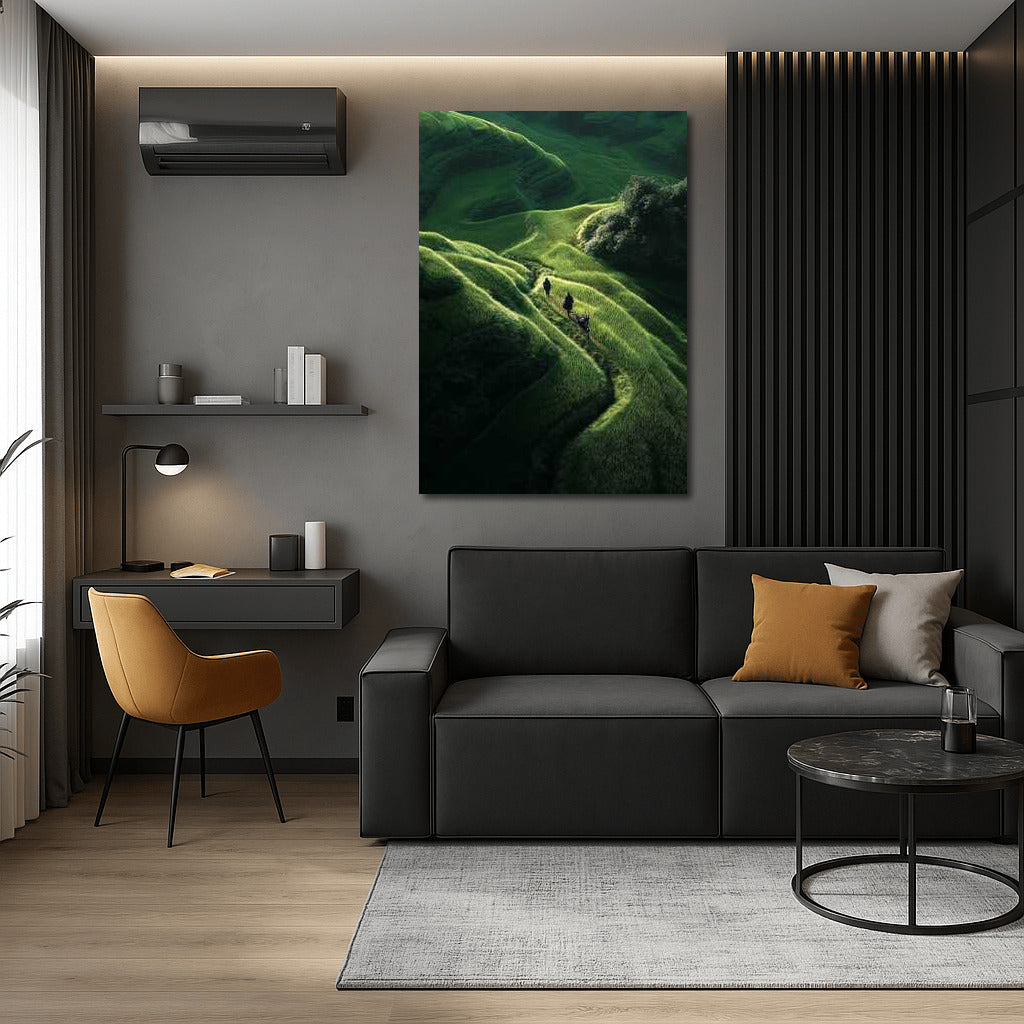 Green Landscapes of Vietnamese Fields: The Subtlety of Nature