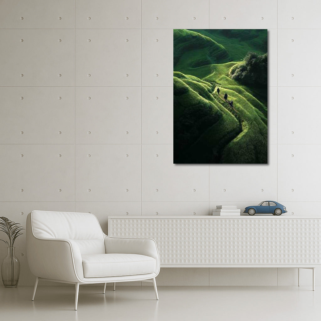 Green Landscapes of Vietnamese Fields: The Subtlety of Nature
