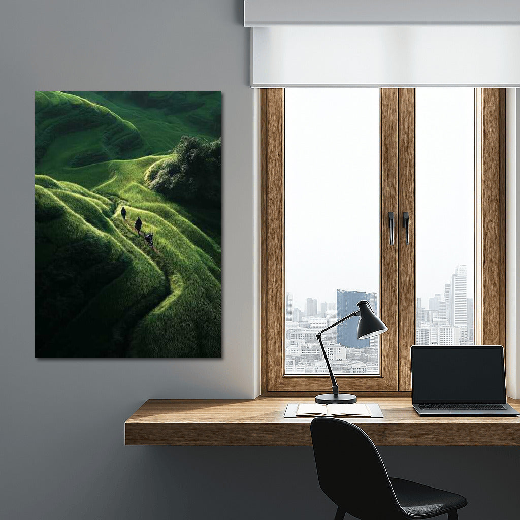 Green Landscapes of Vietnamese Fields: The Subtlety of Nature
