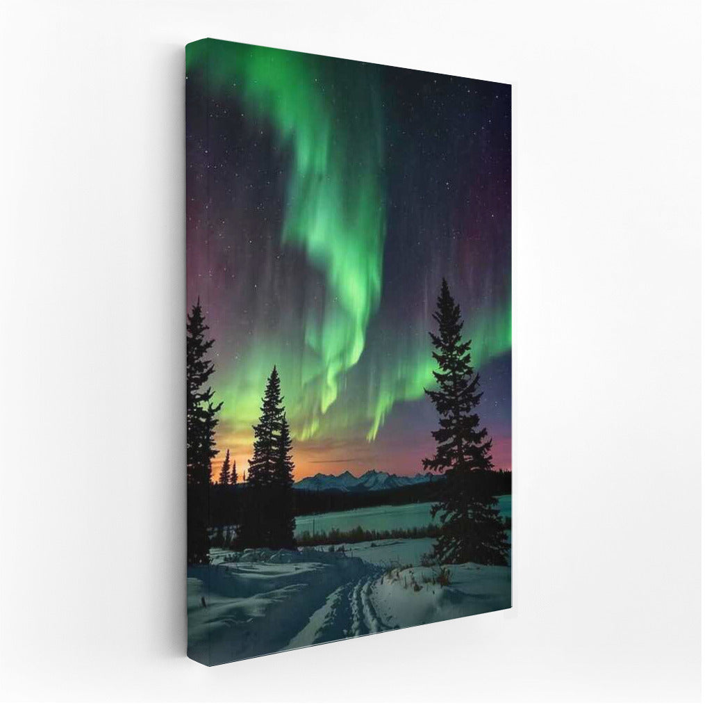 Northern Lights: Magic of the Sky over Alaska, USA