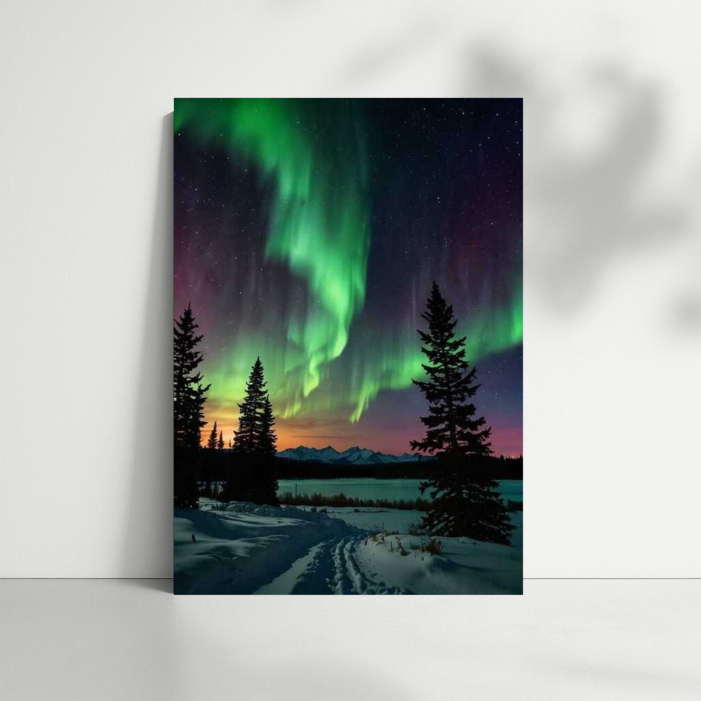 Northern Lights: Magic of the Sky over Alaska, USA