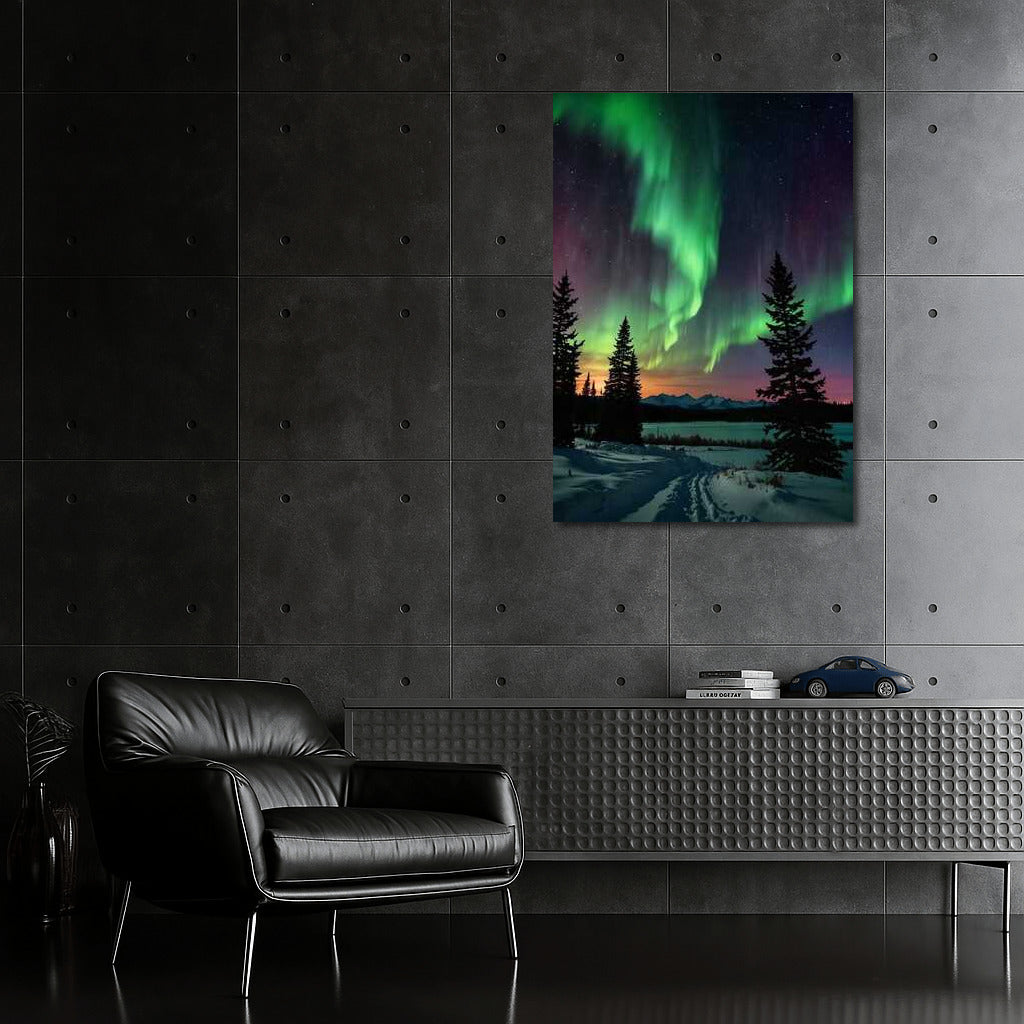 Northern Lights: Magic of the Sky over Alaska, USA