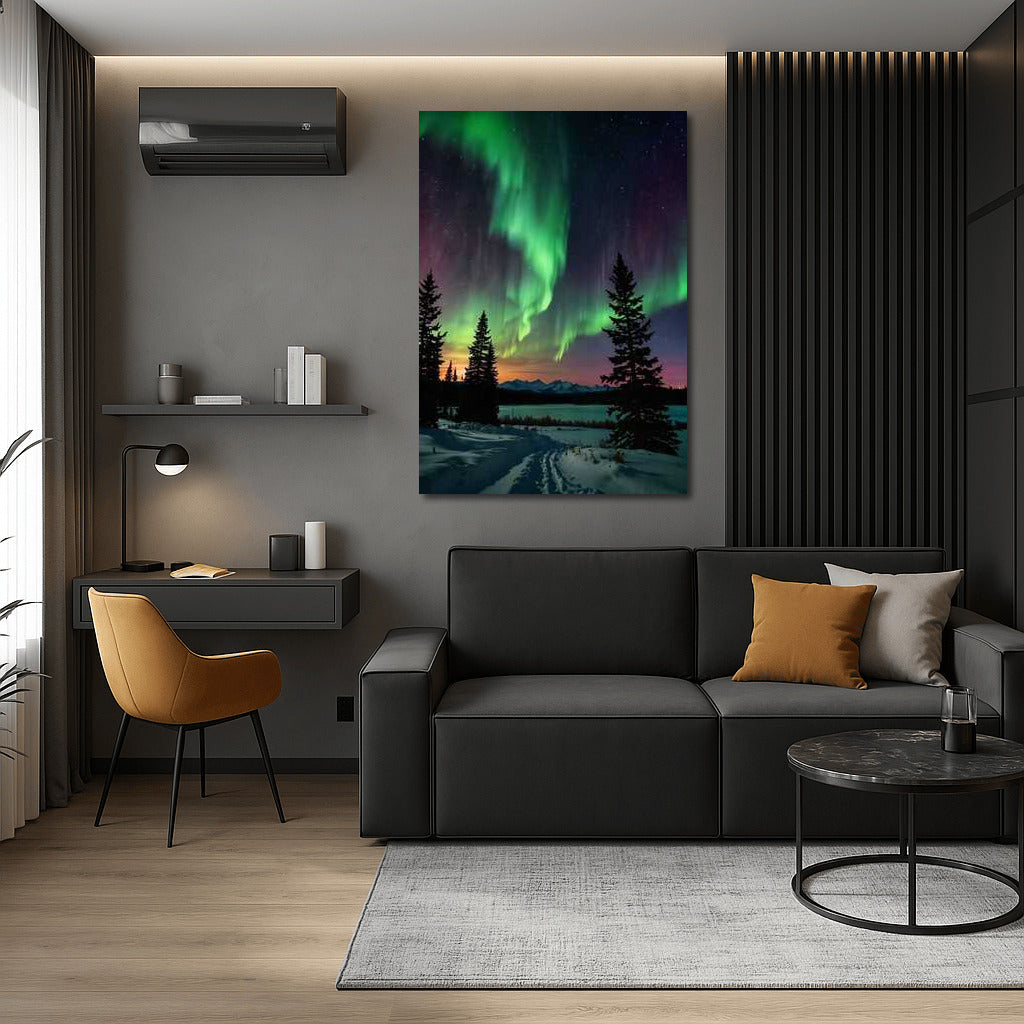 Northern Lights: Magic of the Sky over Alaska, USA