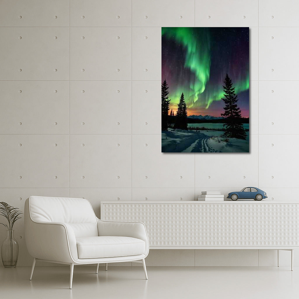 Northern Lights: Magic of the Sky over Alaska, USA