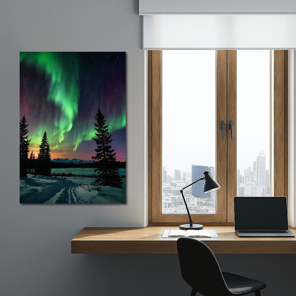 Northern Lights: Magic of the Sky over Alaska, USA