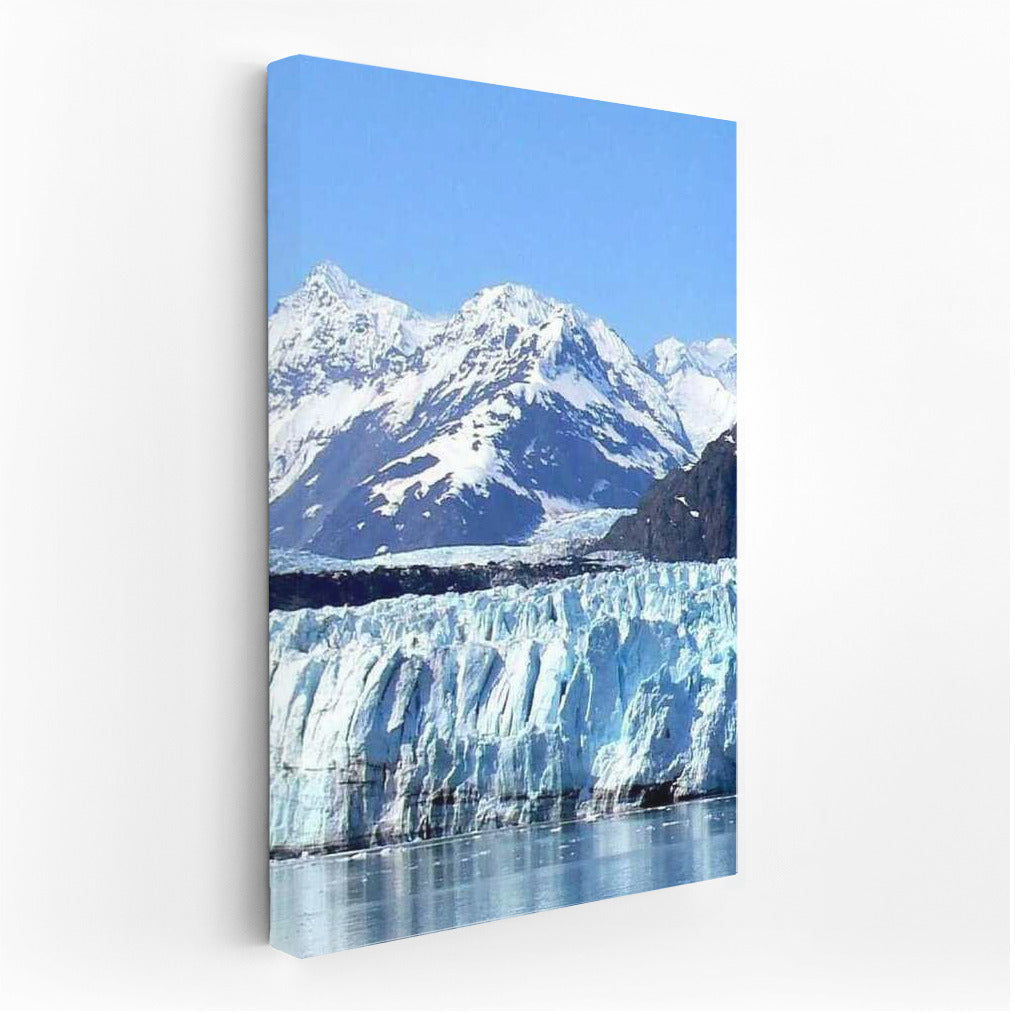 Icy Grandeur of Alaska: Mountain Landscapes and Ice of the USA
