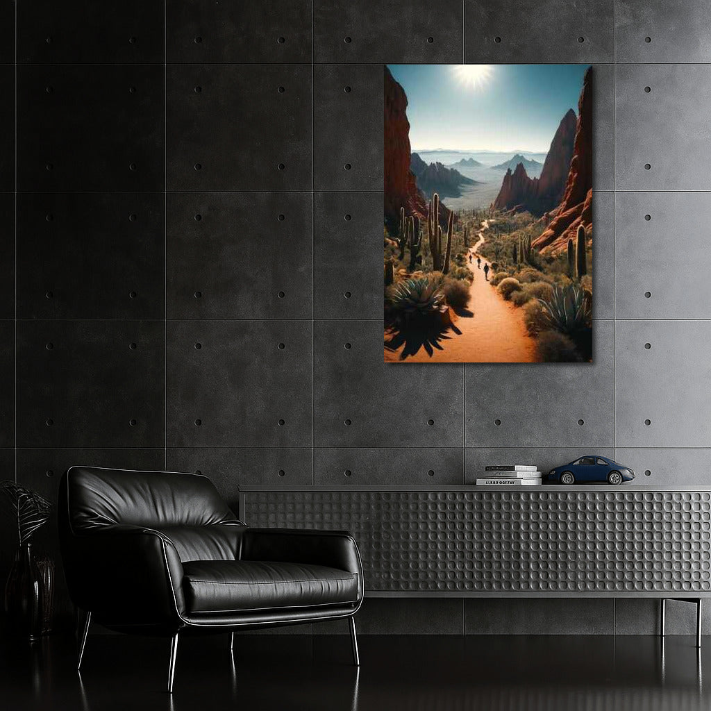 Cactus Majesty: Arizona Desert Trail, USA