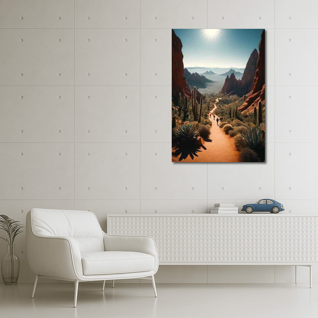 Cactus Majesty: Arizona Desert Trail, USA
