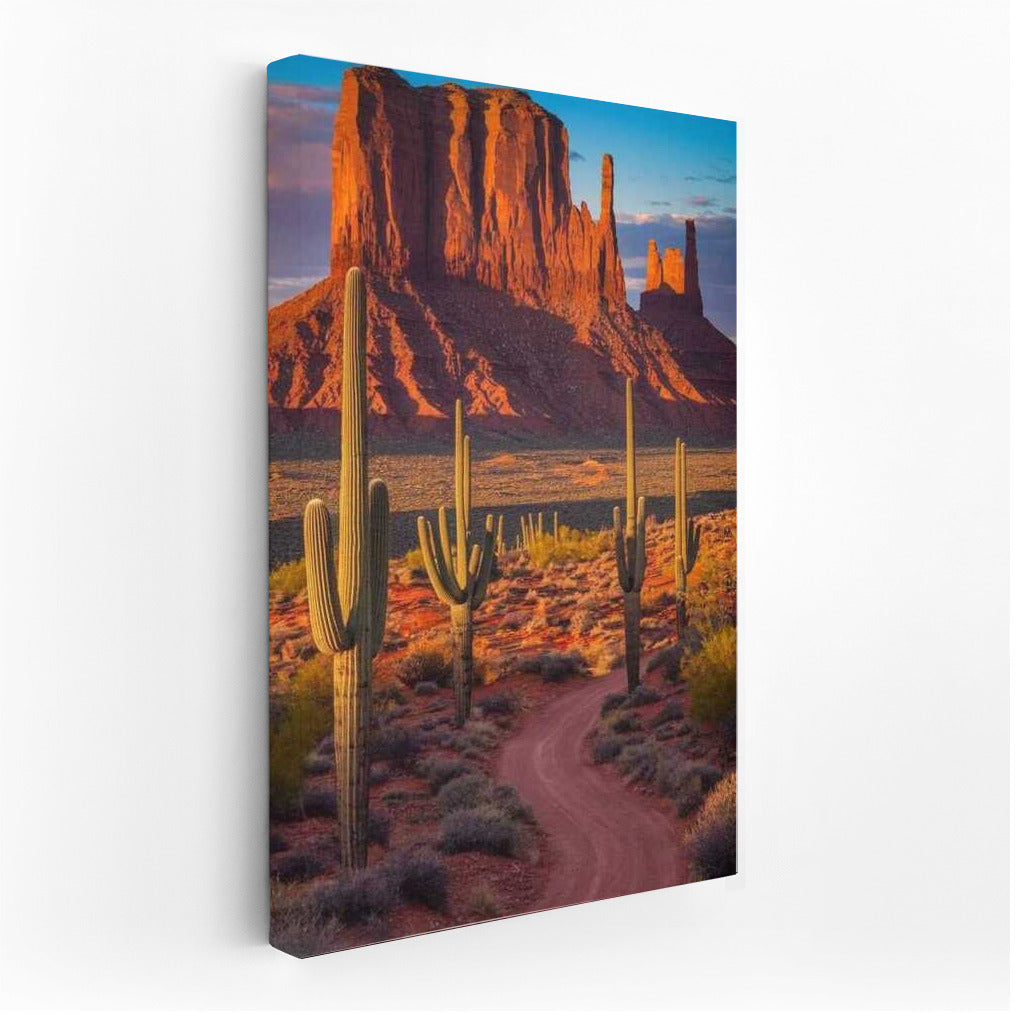 The Majesty of Arizona Cacti: Landscapes of the Wild West, USA