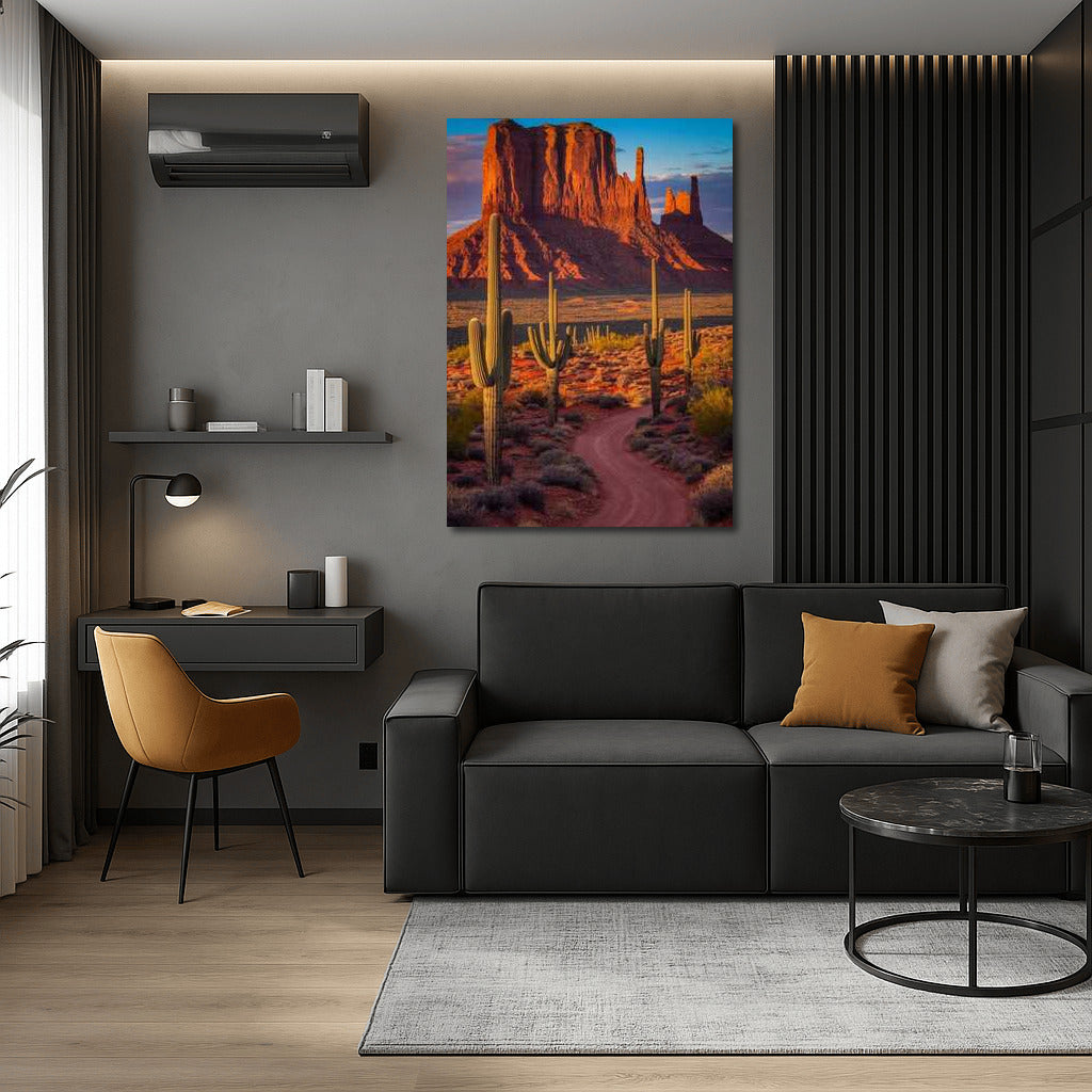 The Majesty of Arizona Cacti: Landscapes of the Wild West, USA