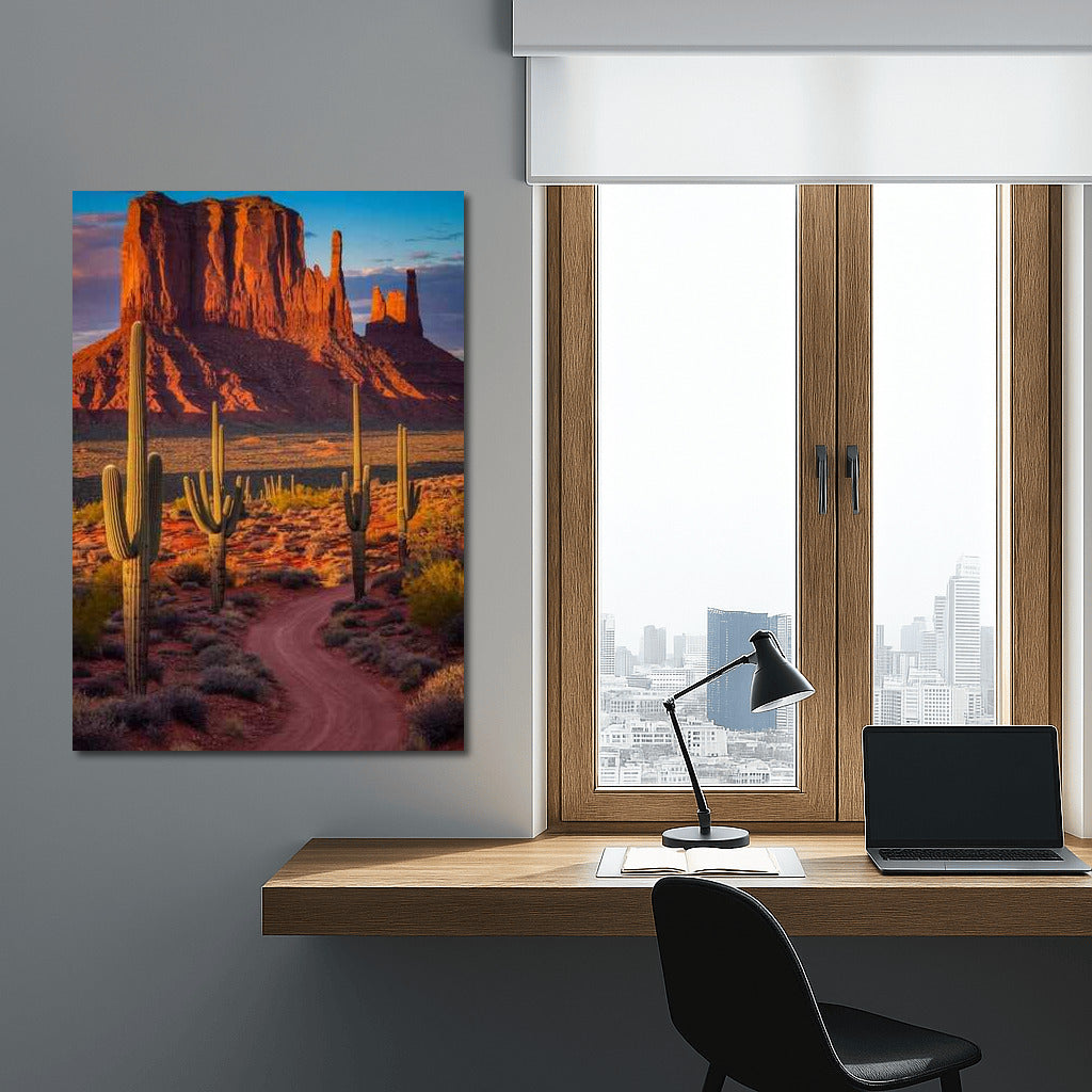 The Majesty of Arizona Cacti: Landscapes of the Wild West, USA