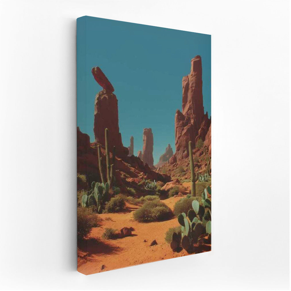 The Majesty of Arizona's Red Rocks: Cacti of the American West