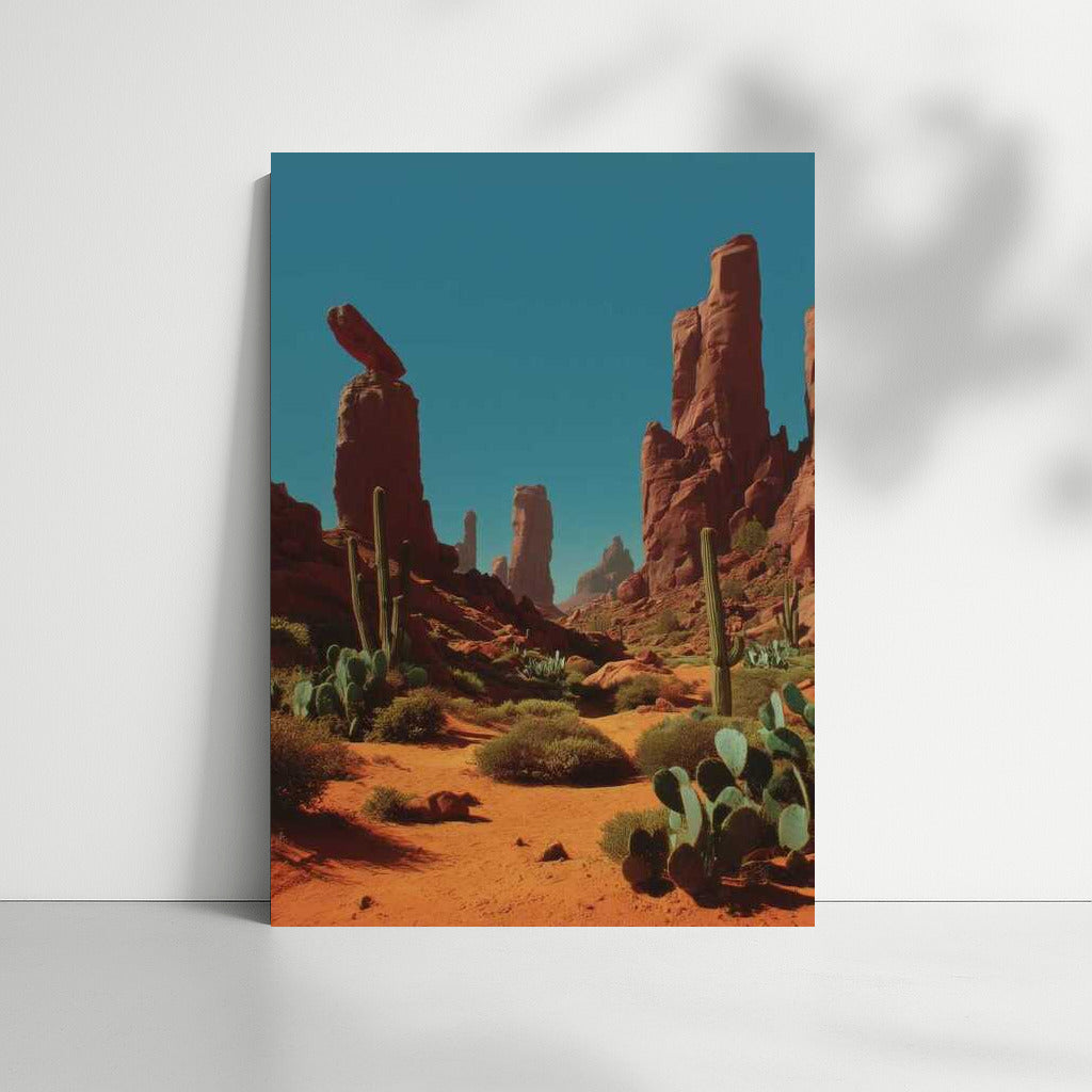 The Majesty of Arizona's Red Rocks: Cacti of the American West