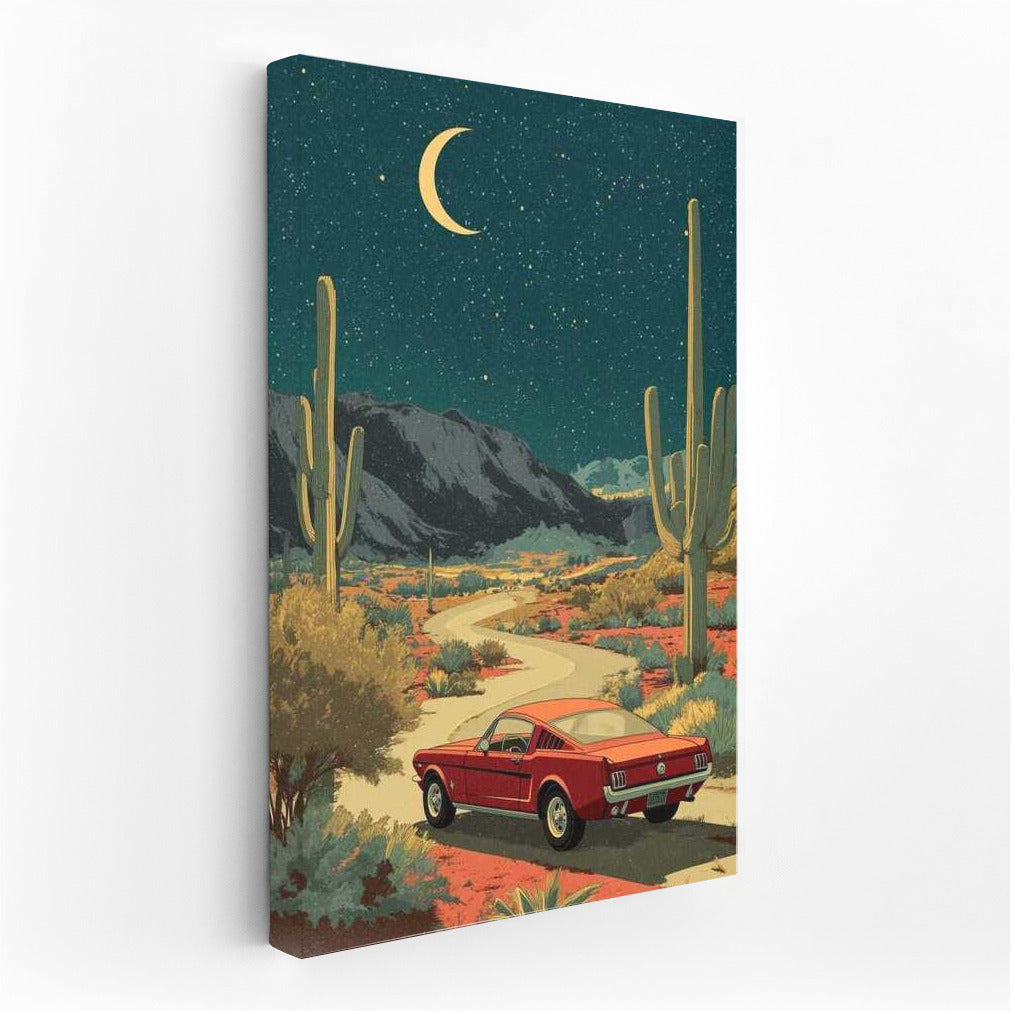 Retro Mustangs Under the Arizona Stars: The Charm of the American Southwest