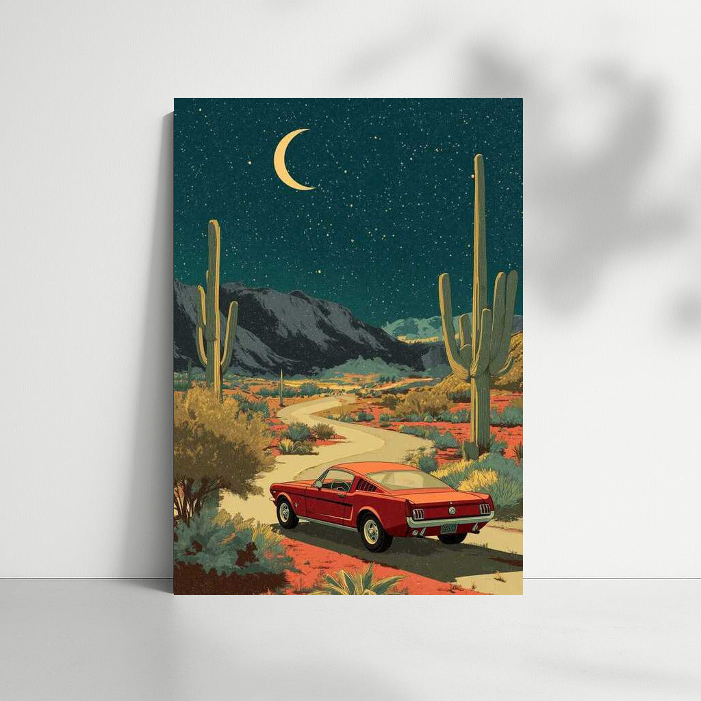 Retro Mustangs Under the Arizona Stars: The Charm of the American Southwest