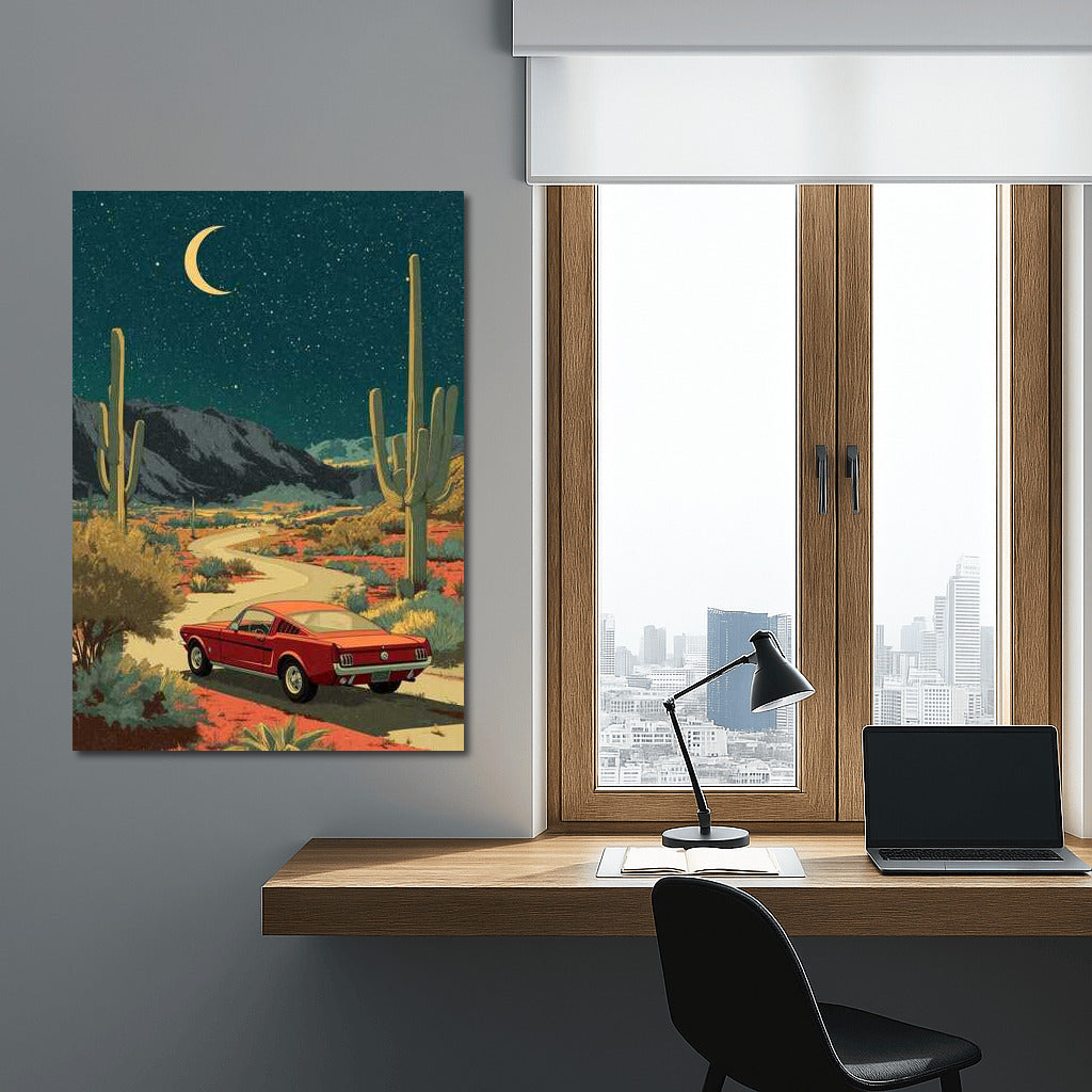 Retro Mustangs Under the Arizona Stars: The Charm of the American Southwest