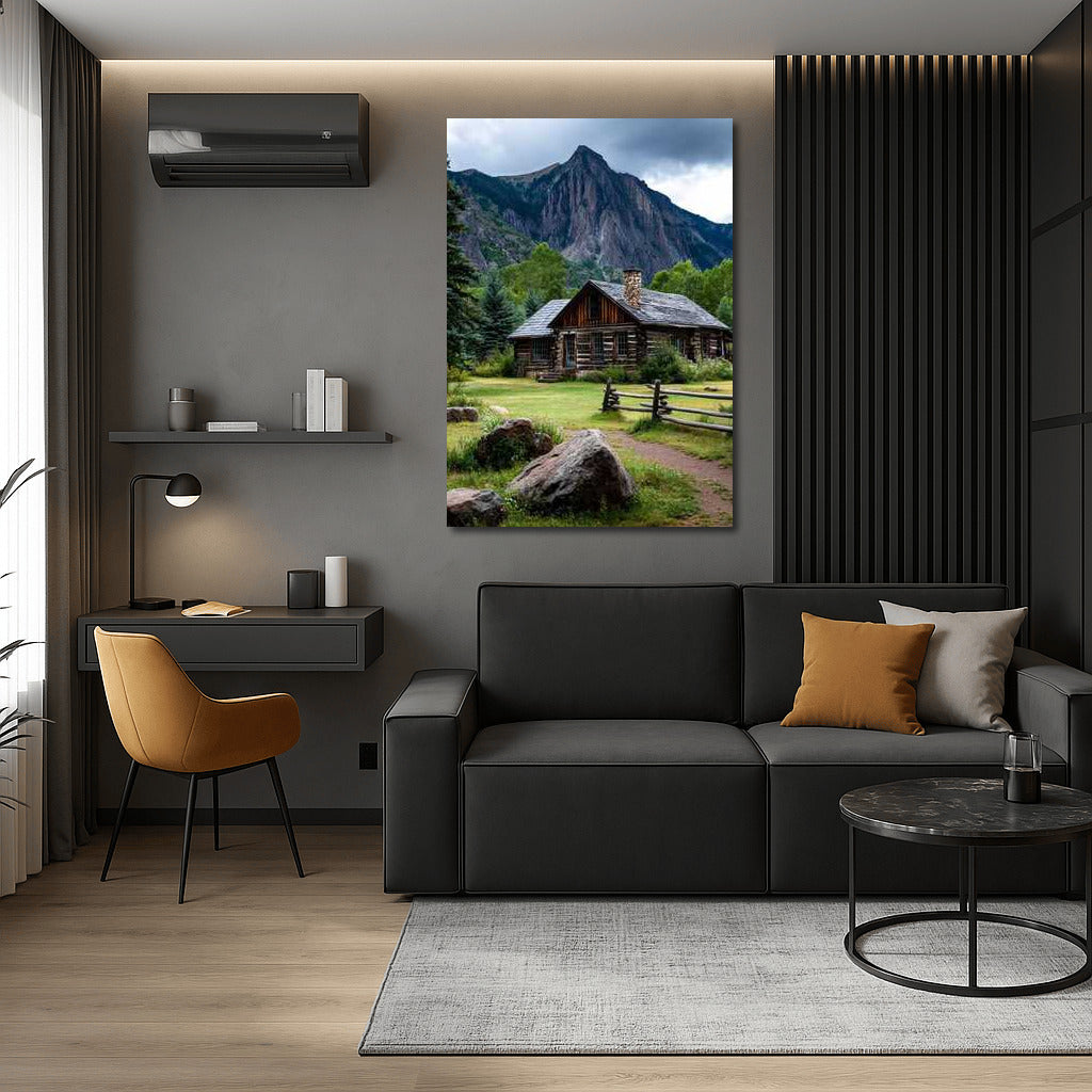Cozy Corner of Colorado: Mountains, Pines and a Log Cabin