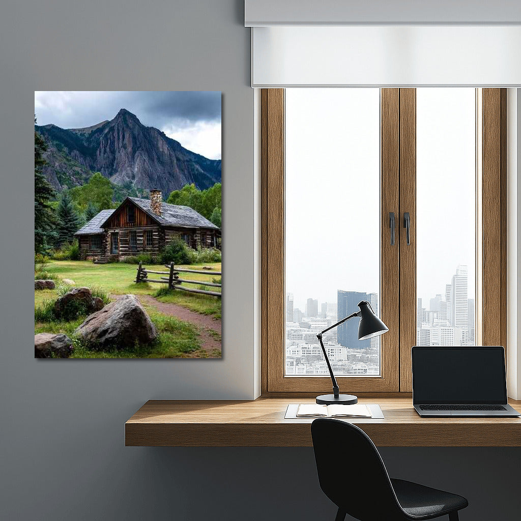 Cozy Corner of Colorado: Mountains, Pines and a Log Cabin