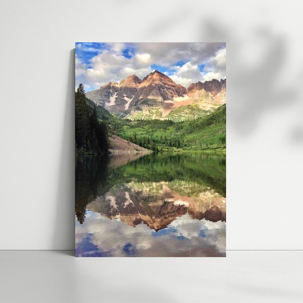 Mirror of Colorado: Mountain Peaks and Lake Basins of the USA