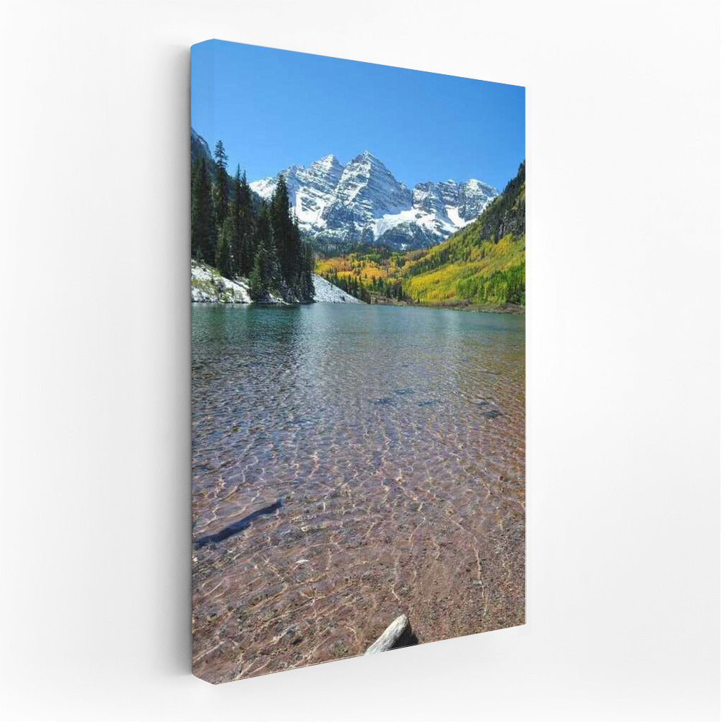 The Majesty of the Colorado Mountains: The Tranquility of a Lake in the USA
